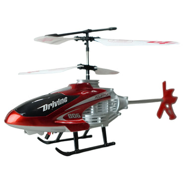 SkyFlyer | Vuelo aventurero - Helicóptero RC recargable con palas irrompibles y sensores infrarrojos